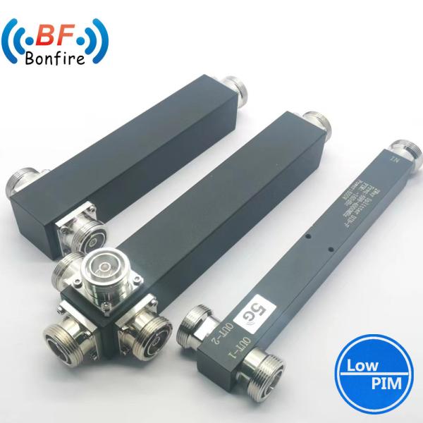 Low Pim Passive Component 698-3800MHz 3way Power Divider -160dbc 4310f Interface