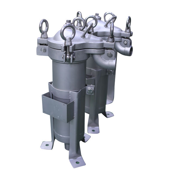High Pressure Stainless Steel Filter Bag Housing 62KG Weight Ideal for Garment Shops
