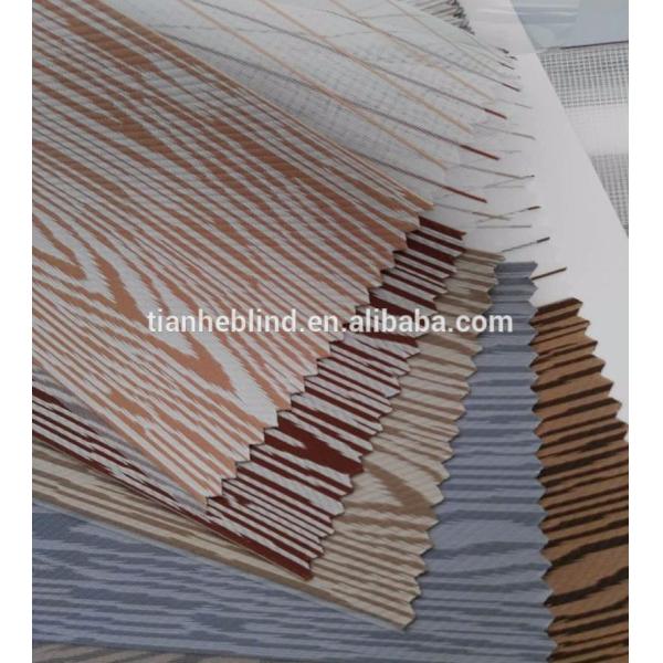 Factory Wholesale Zebra Blinds Fabric/ Rain bow Colored Window Blinds