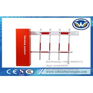 Intelligent Steel Automatic Barrier Gate Remote Control / Manual With Third