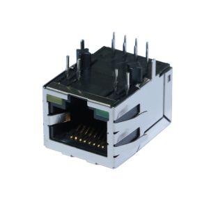ARJM11A1-809-KB-ER2-T Ethernet RJ45 8p8c Modular Connector 2.5G Magnetic
