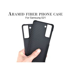 Samsung S21 Half Cover Aramid Fiber Phone Case Carbon Case