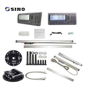 SINO 2 Axis SDS 200 Lathe Digital Readout System With Linear Encoder Ruler For