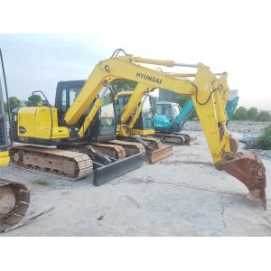 High Effective 8 Ton Excavator Hyundai R80-7, Used Hyundai Mini Digger R80 on