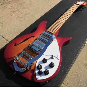 Custom F Hole Ricken 325 Electric Guitar in Cherry Red Body Kinds Color