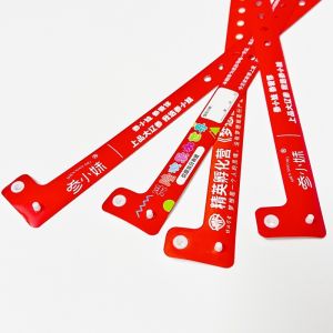 Activity Tyvek Dupont Paper Wristband Barcode Paper Business Event Admission