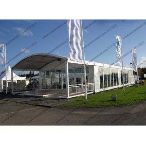 Customized Made Wedding Celebration Large Party Tents With Glass Sidewalls
