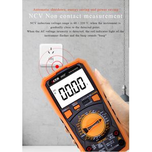 VC9808+ VICTOR Digital Multimeter 2000uF Capacimeter 10MHz Frequency