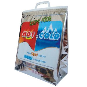 Large 33*18*40cm Thermal Cooler Hot Cold Insulated Bags For Lunch