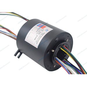 Through Hole Power Conductive Slip Rings Collector With Electrical Rotary Joint