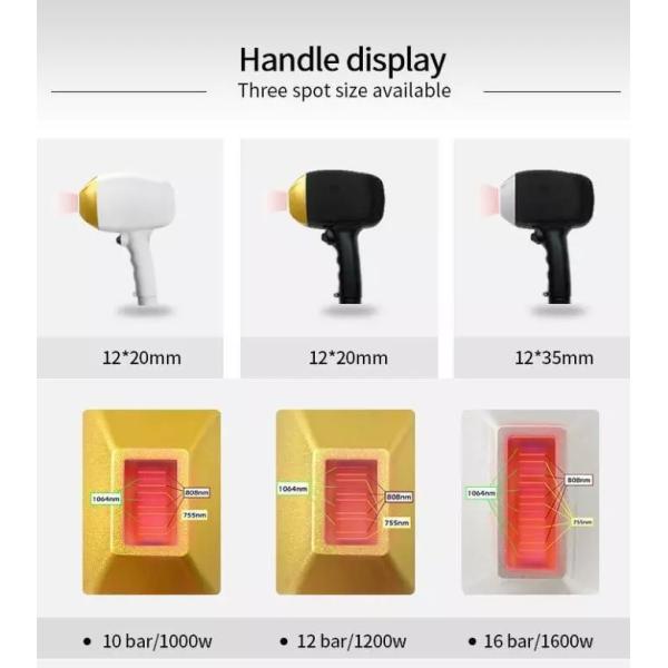 Triple Wavelengths Diode Laser Hair Removal Machine For Commercial