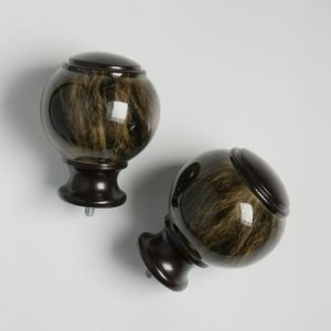 Resin Curtain Rod Finials