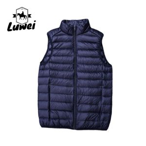 Wholesale Customs Logo Fashion Winter Lightweight Utility Gilet Casual Waistcoat
