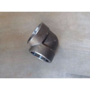 Connection Sw 3000lb Astm A105 Carbon Steel 90 Degree Elbow
