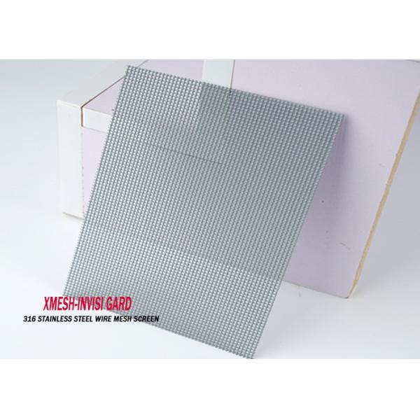 Powder Coated Stainless Steel Security Mesh For Window Screen