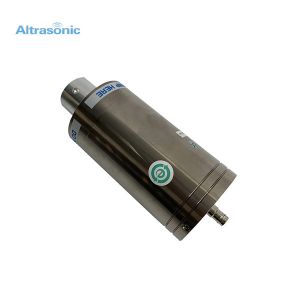 Quality Replacement Branson CJ20 Ultrasonic Welding Transducer 20khz With Protect Housing for sale