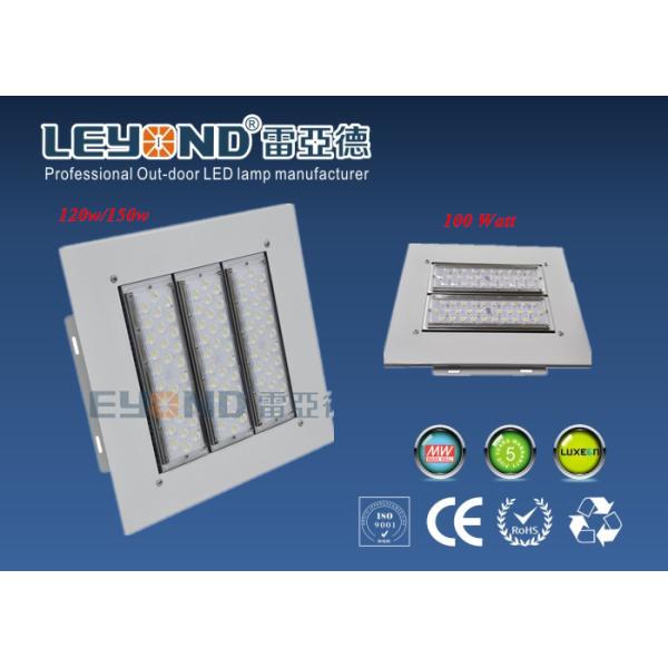 Outdoor IP65 IK10 CE RoHS Anti-Glare 24000Lumens Led Canopy Lights Garage Industrial Gas Station Low Bay Lights