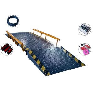 220V Electronic Weighbridge , 80T Weighbridge Platform