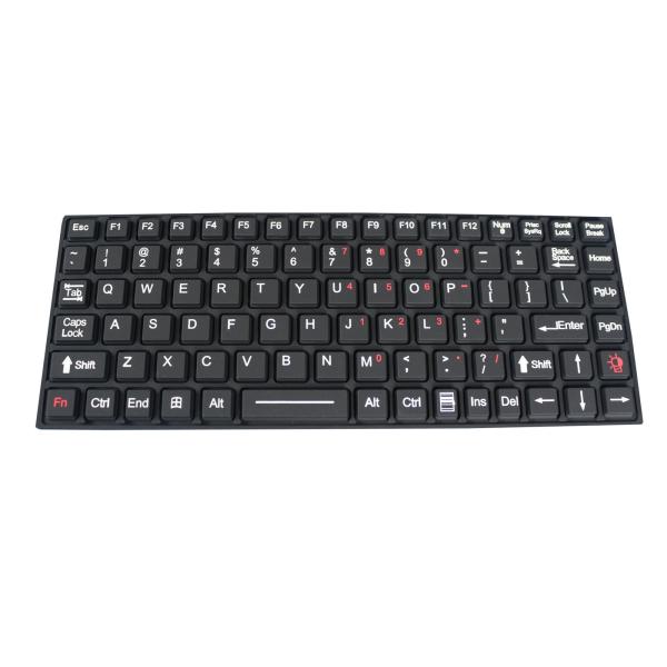 Dynamic Sealed Ruggedized Backlit Keyboard Panel Mounted Keyboard With Matrix