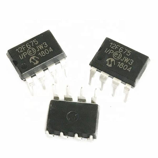 PIC12F675-I/P PIC 12F675 ic 12f675 8-Bit Microcontroller IC Chip 20MHz 1.75KB