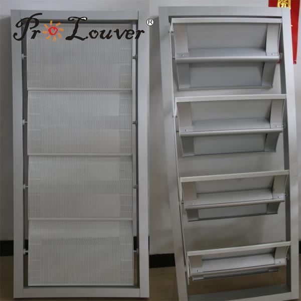 Buy Customized Size ! Aluminum Aerowing Sun Louver Facade System at wholesale prices