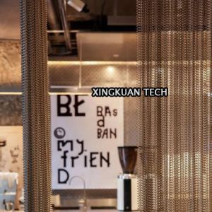 Decorative aluminium chain door curtain 1.0mm 1.2mm 1.6mm diameter