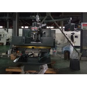 Quality Bed Type Turret Milling Machine , NT40 Spindle Turret Head Milling Machine for sale