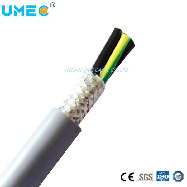 Buy Utility Copper Conductor PVC Insulated and Sheathed Braiding Shielded Control Cable at wholesale prices