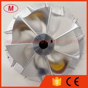 Quality K36 Forward 5336-123-2207 75.10/107.95mm 7+7 blades turbo turbocharger aluminum 2618/milling/billet compressor wheel for sale