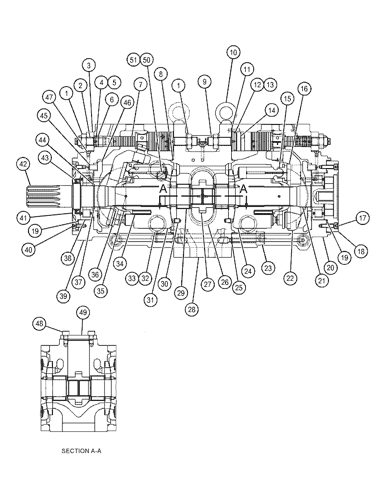 5511121 PUMP GP-HYDRAULIC Parts scheme