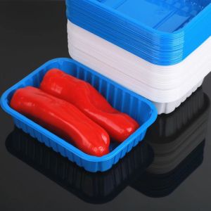 China Bakery Frozen Food Plastic Vegetable Trays Disposable FDA Certificated on sale