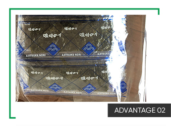 Delicious Crispy Original Seasoned Nori Dried Snack Seaweed FD Process Address JIANGSU