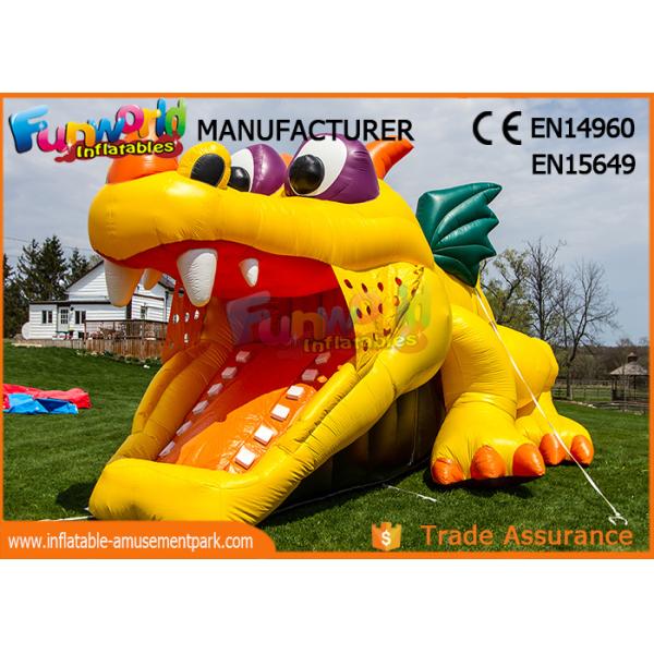 Large Inflatable Slip n Slide For Amusement Park / Birthday Party
