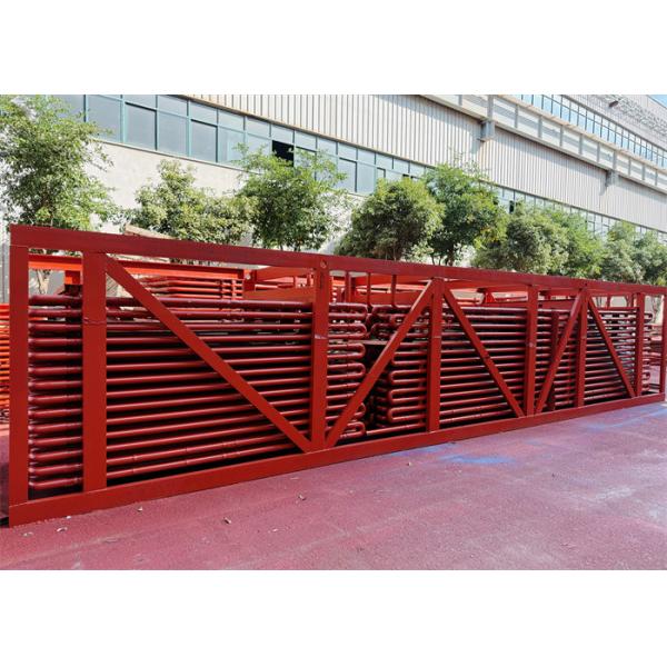 Boiler Economizer Coils Made of 20G tubes and Q235B Steel Plate for Power Station
