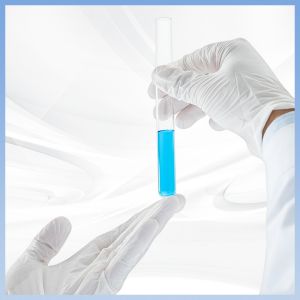 China White Nitrile Safety Gloves Antibacterial Food Safe Disposable Gloves on sale