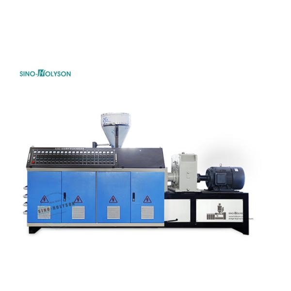 CE ISO Certified SJZ-80/156 Conical Twin Screw Extruder for PVC Wall Panel Production