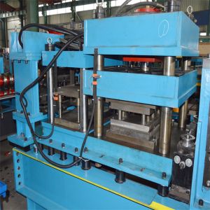 Cr12Mov Blade Highway Guardrail Roll Forming Machine PLC Controlled