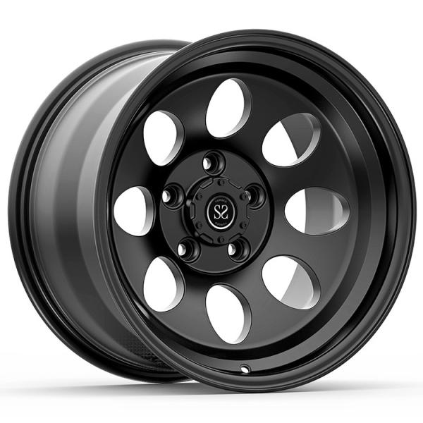 Buy ISUZU D-MAX III (RG) Custom Aluminum Rims 18x8 6-139.7 Satin Black at wholesale prices