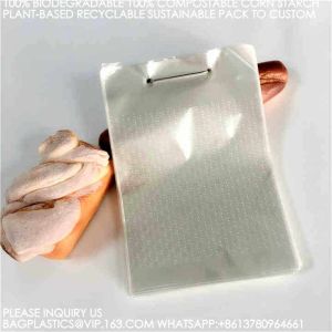 Recyclable Sustainable Micro Perforate Bag With Customized Size BOPP Wicket