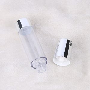 Dia 28mm 50ML Reusable Airless Empty Lotion Travel Makeup Bottles