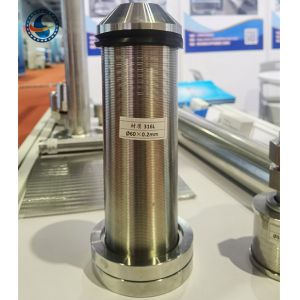 Water Treatment Solution Wedge Wire Screen Pipe Low Temperature