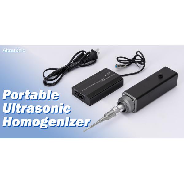 Buy Portable HandHeld Ultrasonic Homogenizer Device Operated Laboratory at wholesale prices