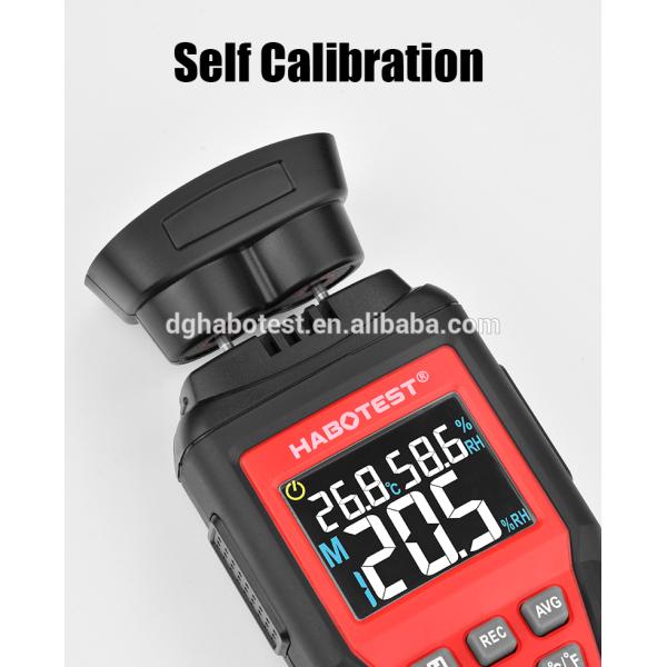 Plastic 58% Digital Wood Moisture Meter , Firewood Moisture Tester