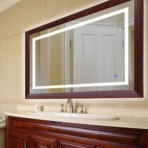 Bathroom Smart Vanity Backlit Illuminated Mirror R20 Edge Frameless