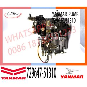China Genuine Diesel Fuel Unit Injector pump 729647-51310 729647-51310 For 4D88E Komatsu PC 55 Engine YAN-MAR on sale