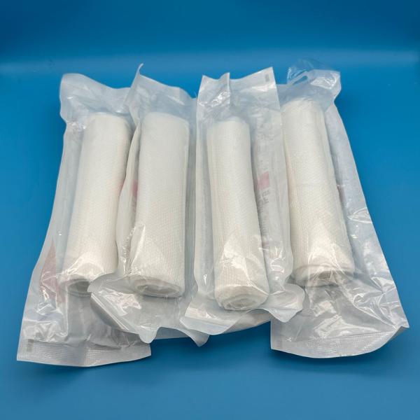 Disposable First-Aid Dressing Elastic Bandage with Soft Absorb Pad