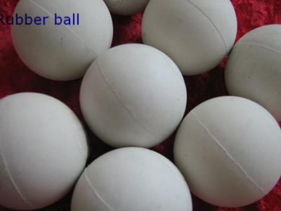 Buy Low Temprature Resistant HNBR Solid Industrial Ball , Rubber Medicine Ball at wholesale prices