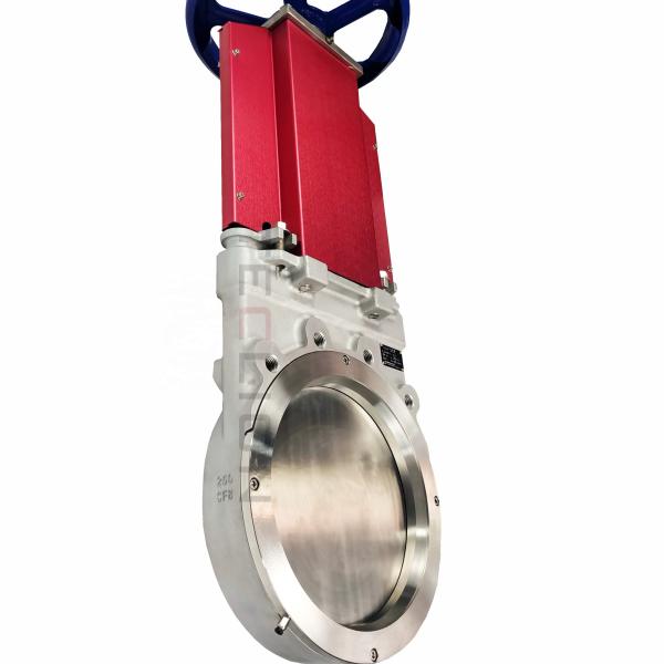 Buy DN600 316SS Knife Pneumatic Gate Valve For Food Industry at wholesale prices