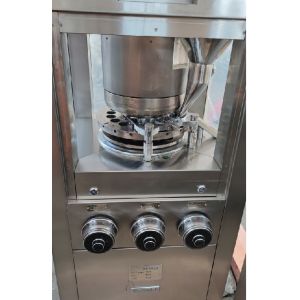 80KN Effervescent Tablet Rotary Pill Press PLC Touch Screen Control