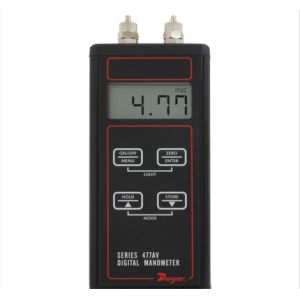 Dwyer 477AV Digital Manometer with ±0.5% Accuracy